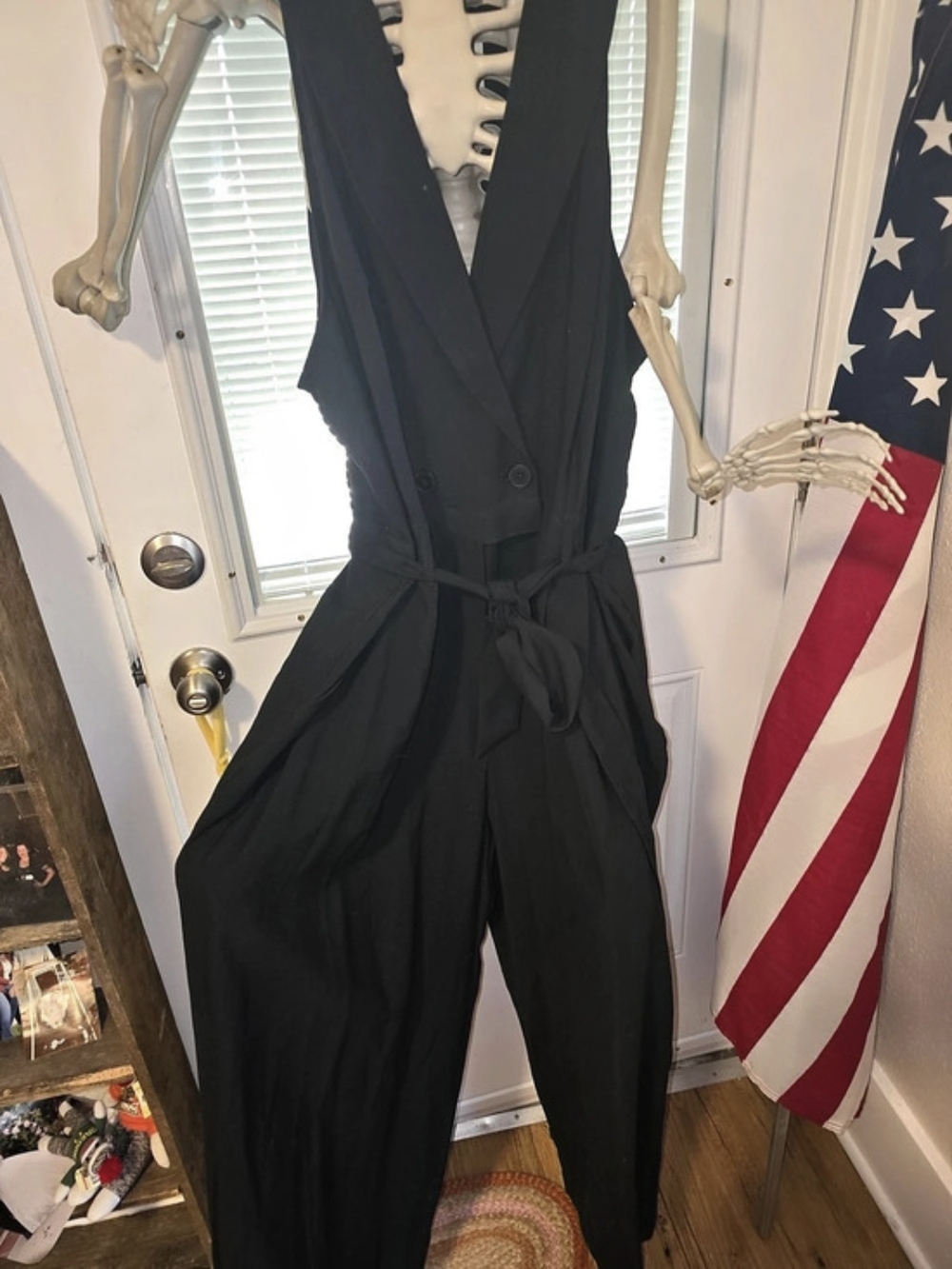 Black Wide Leg Jumpsuit